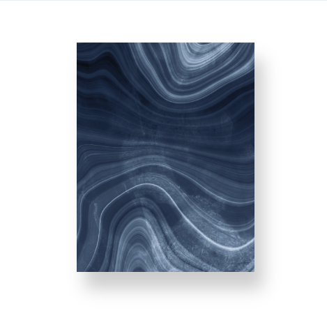 Navy Marble Notebook