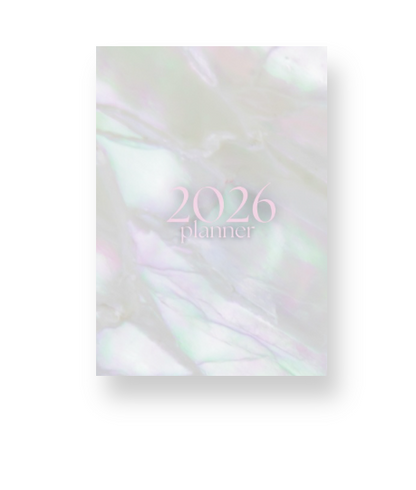 2026 Lifestyle Planner Pearl Essence
