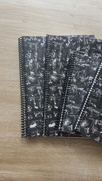 Grey Tweed Notebook