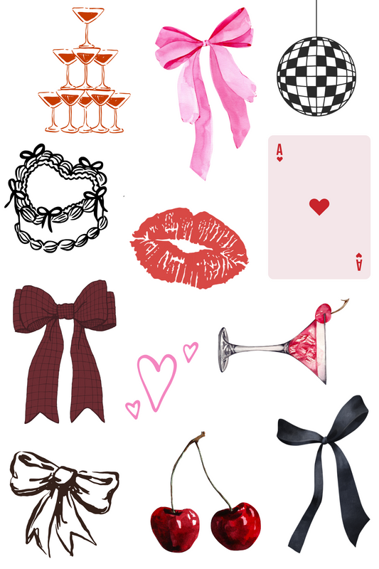 Edge of Romance Sticker Sheets