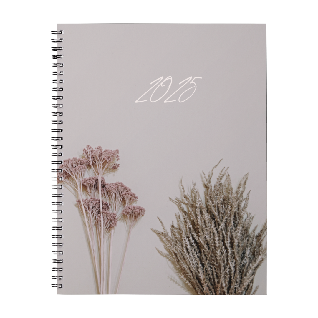 2025 Wild Flowers Daily Planner