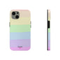 Pastel Rainbow iPhone Cases