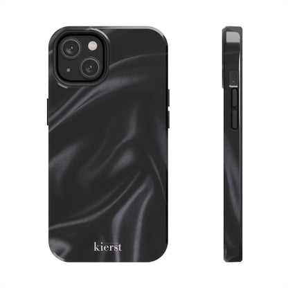 Printed Black Silk Case-Mate