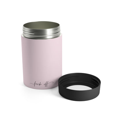 Pink F Off II Can Holder