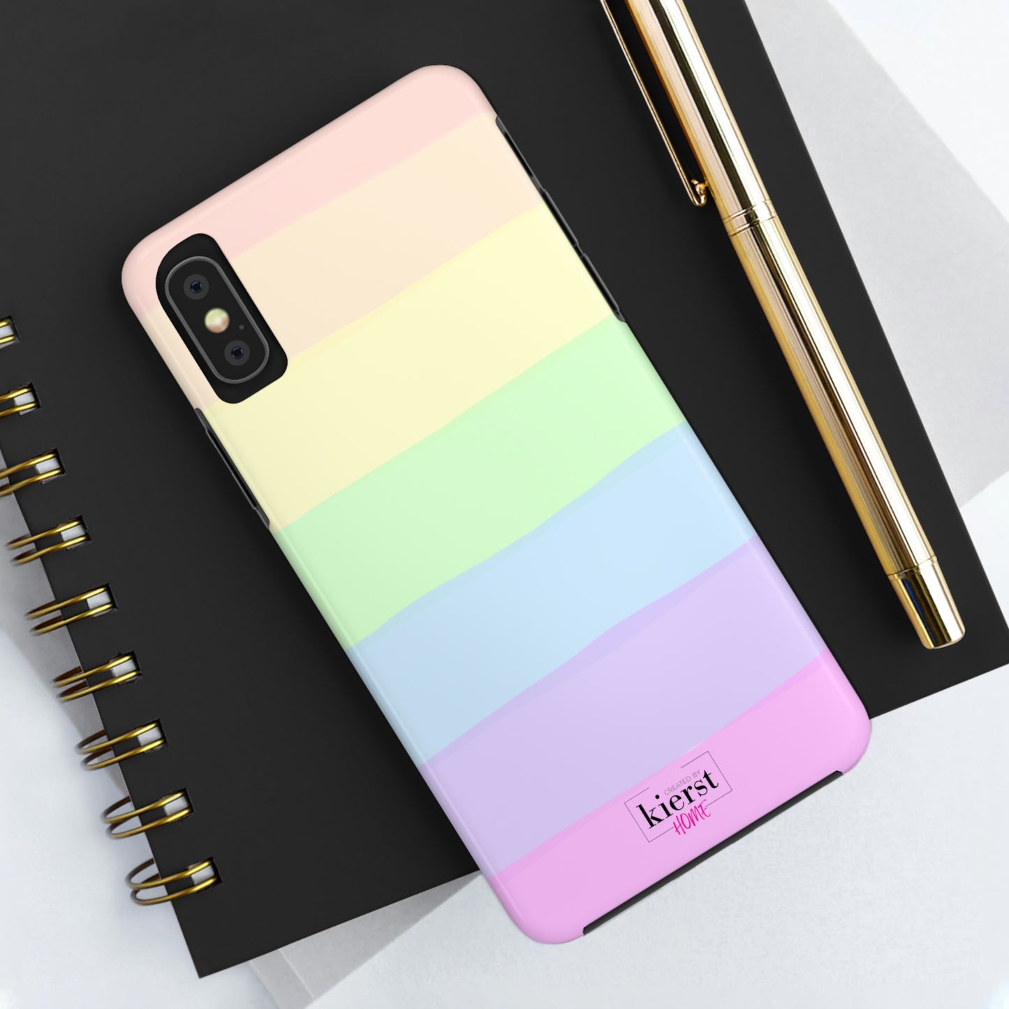 Pastel Rainbow iPhone Cases