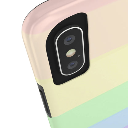 Pastel Rainbow iPhone Cases