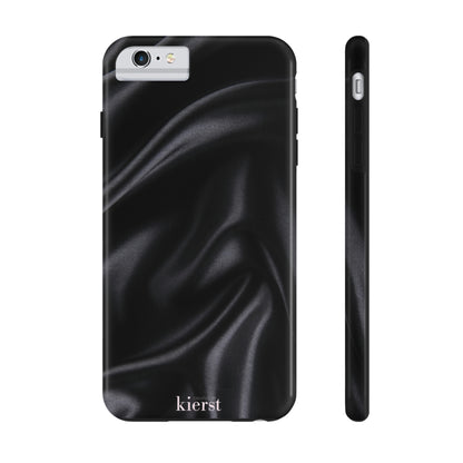 Printed Black Silk Case-Mate