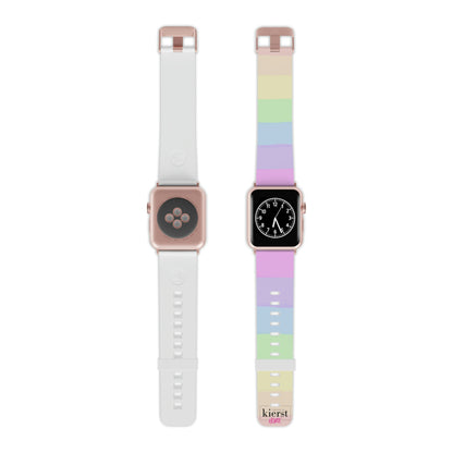 Pastel Rainbow Apple Watch Band