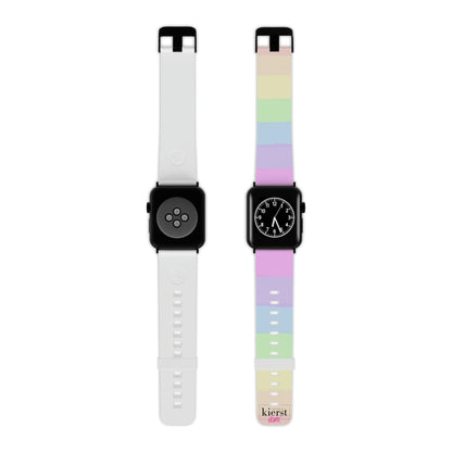 Pastel Rainbow Apple Watch Band