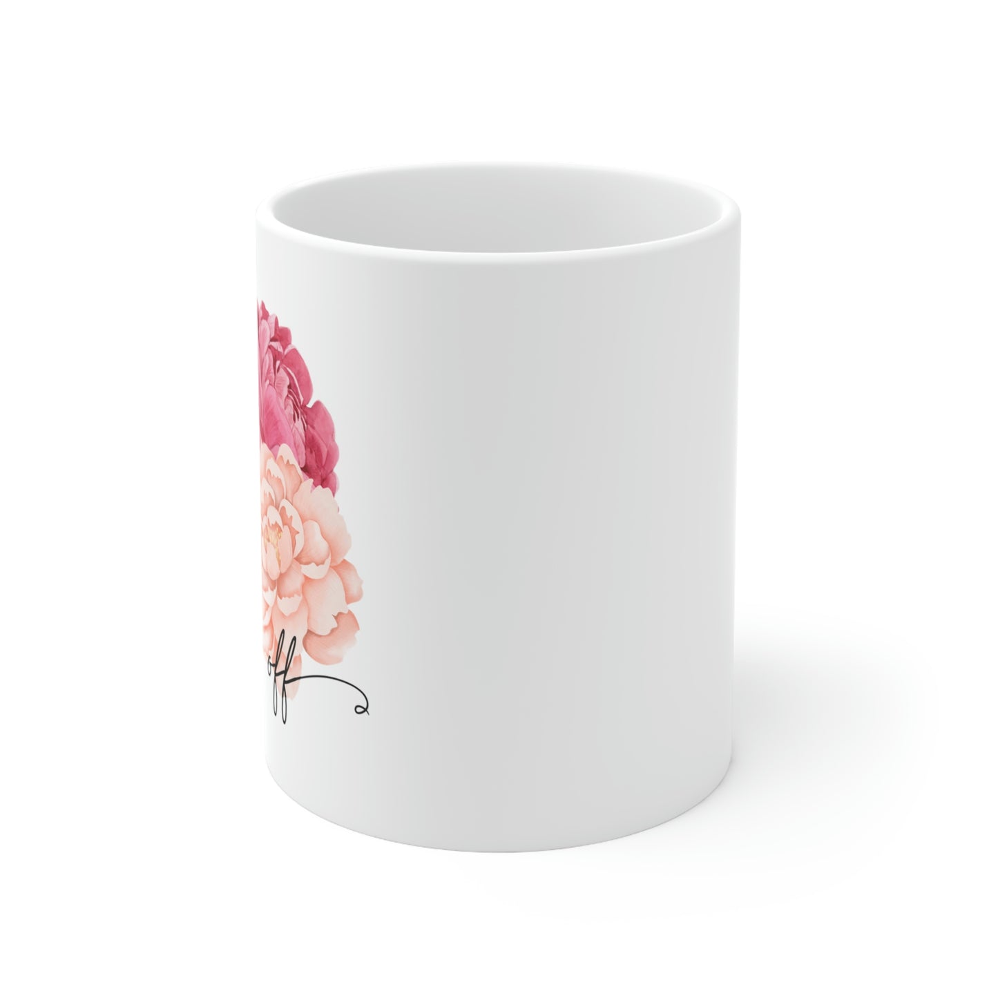 Peonies F Off Mug 11oz