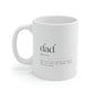 Dad Definition Mug