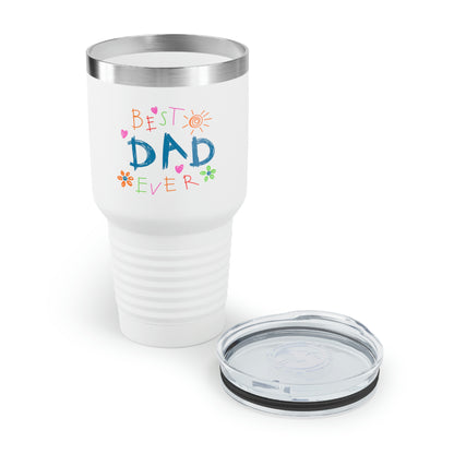 Best Dad Doodle Tumbler, 30oz