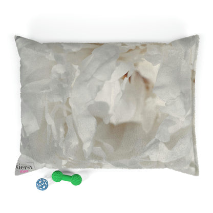 White Peony Pet Bed