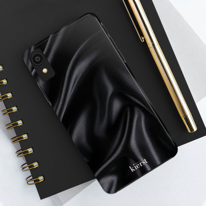 Printed Black Silk Case-Mate