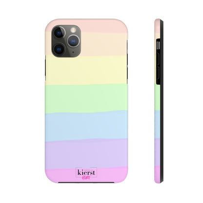 Pastel Rainbow iPhone Cases