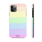 Pastel Rainbow iPhone Cases