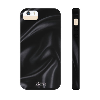 Printed Black Silk Case-Mate