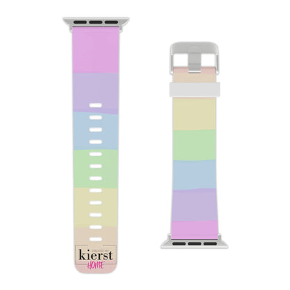 Pastel Rainbow Apple Watch Band