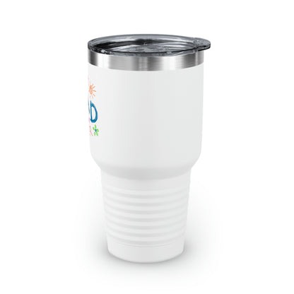 Best Dad Doodle Tumbler, 30oz