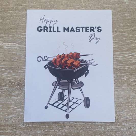 Grill Master Card - createdbykierst