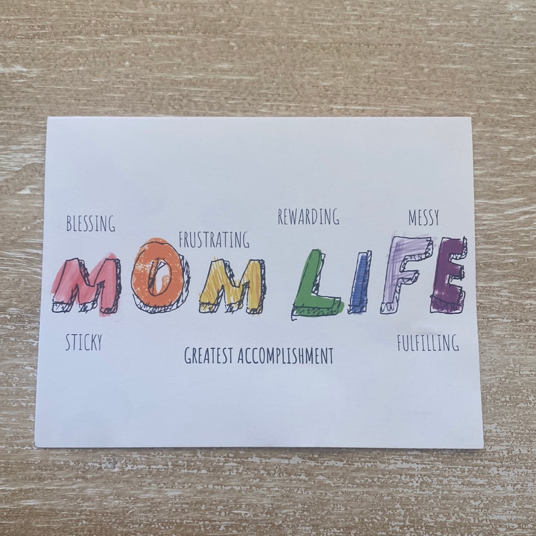 Mom Life Card - createdbykierst