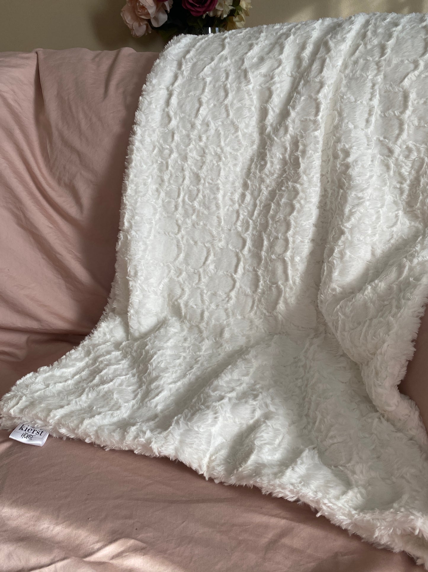 Crocodile Faux Fur Throw Blanket - createdbykierst