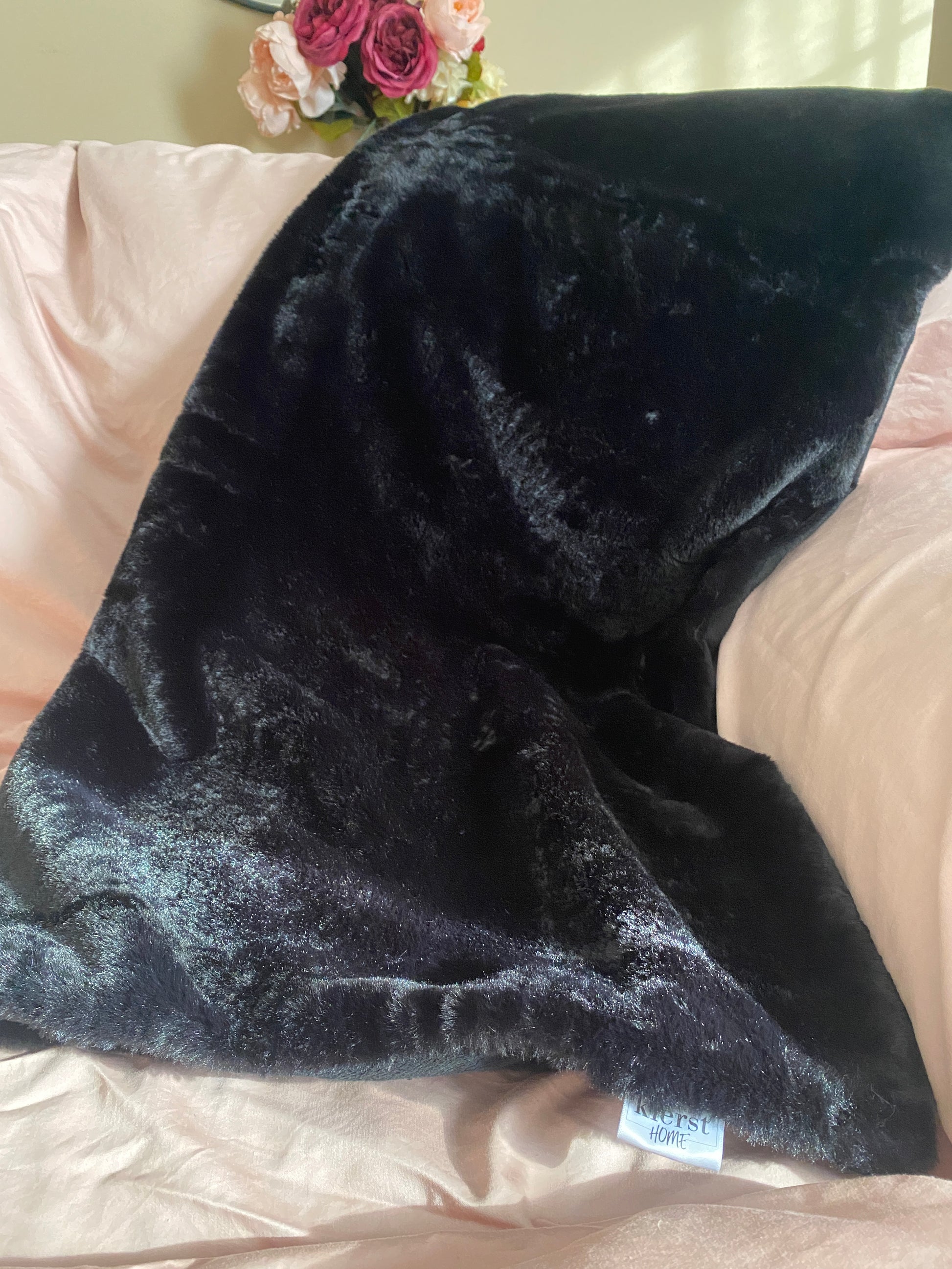 Faux Fur Throw Blanket - createdbykierst