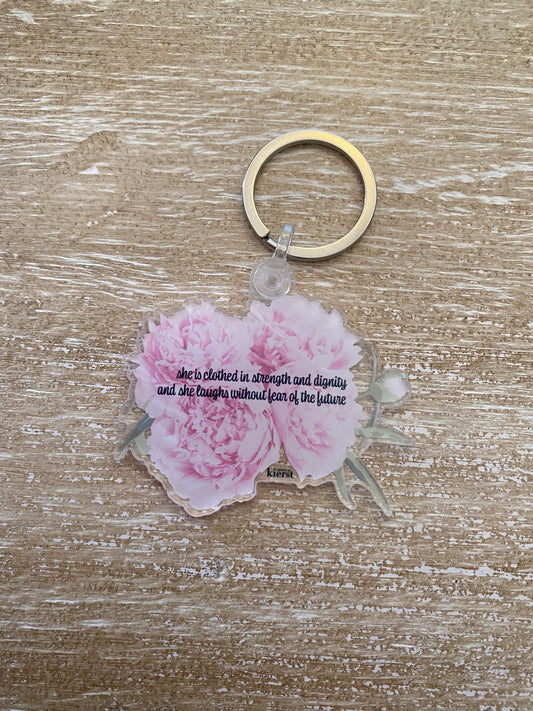 She Is Keychain - createdbykierst