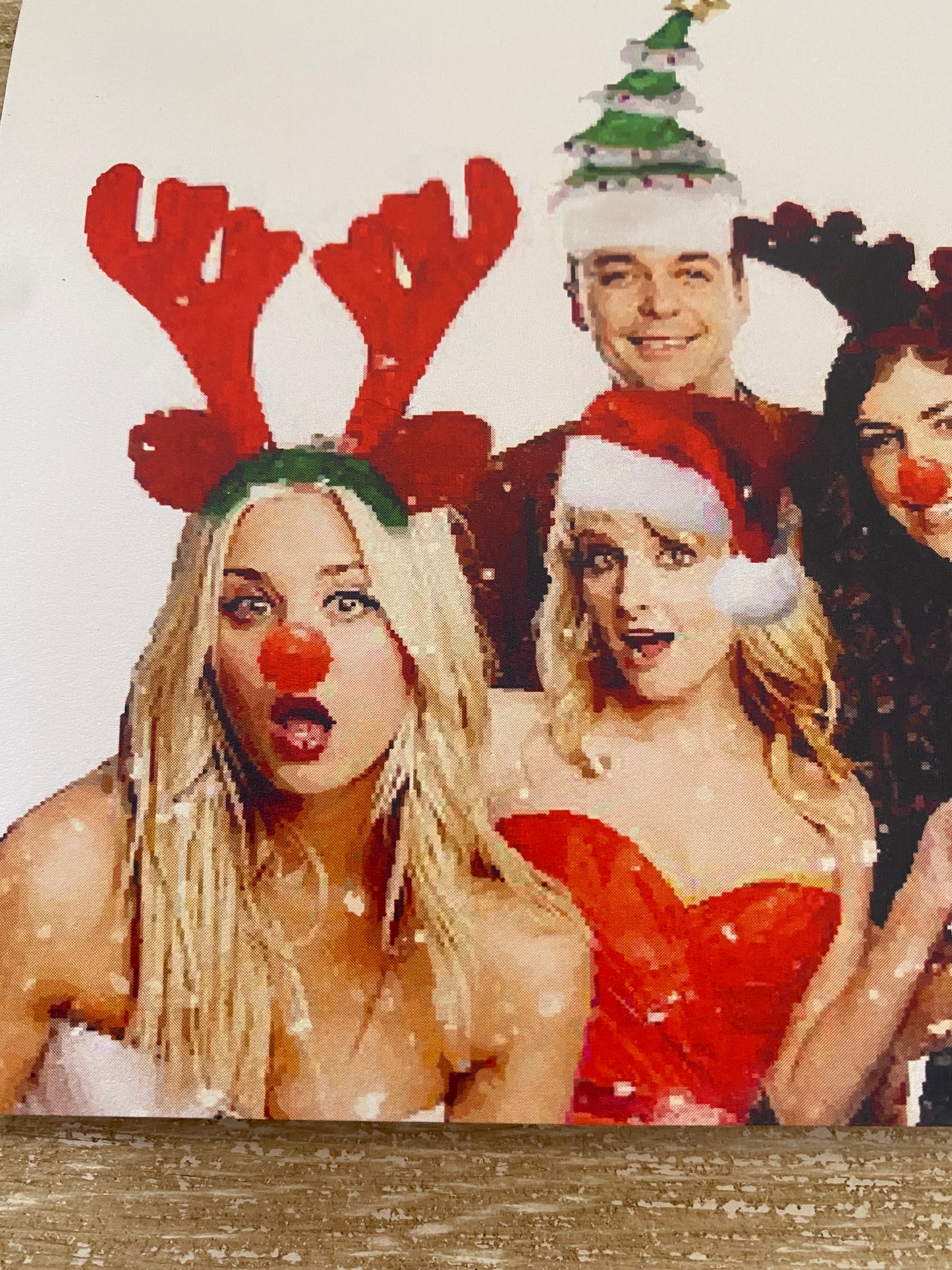 Big Bang Theory Christmas Card - createdbykierst